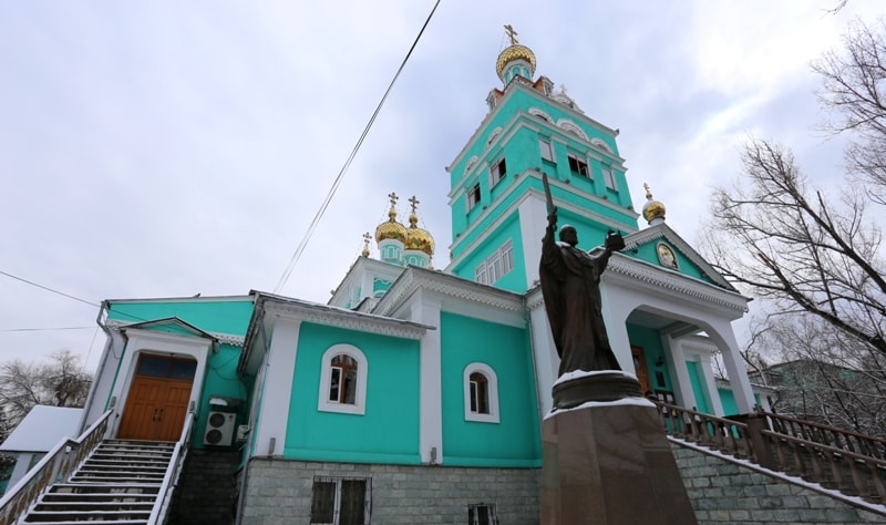 St. Nicholas Church of Almaty.