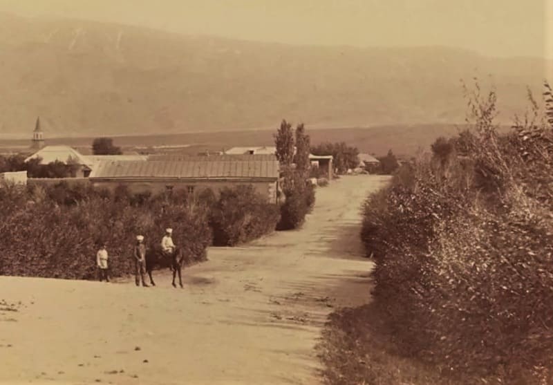 0_14. «Часть города Копала». Из альбома путешествия Поля Лаббе. 1897 г. Автор этого архивного снимка (1885 г.) приписывают Абраму Лейбину. 