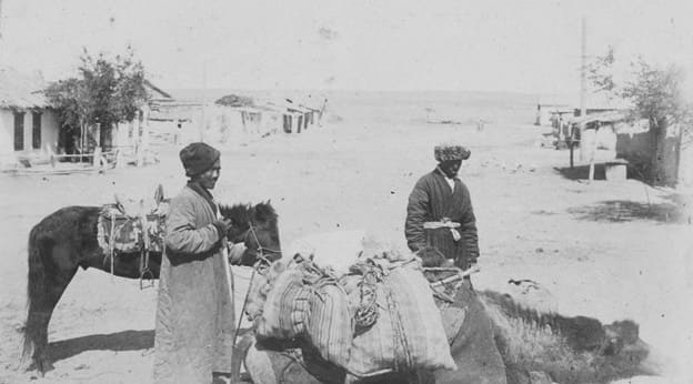 Поль Лаббе. Выселок Илийский. 1897 г. ( humus)