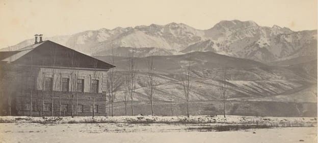 Н. А. Креков. Горы Алатау, с южной стороны города Верного. 1877-1878 г.г.