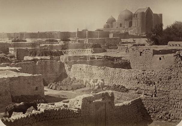 Туркестан. Часть города Бакы-Масчит. 1871 - 1872 г.г.