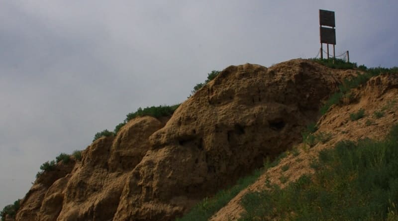 The Merke ancient settlement.