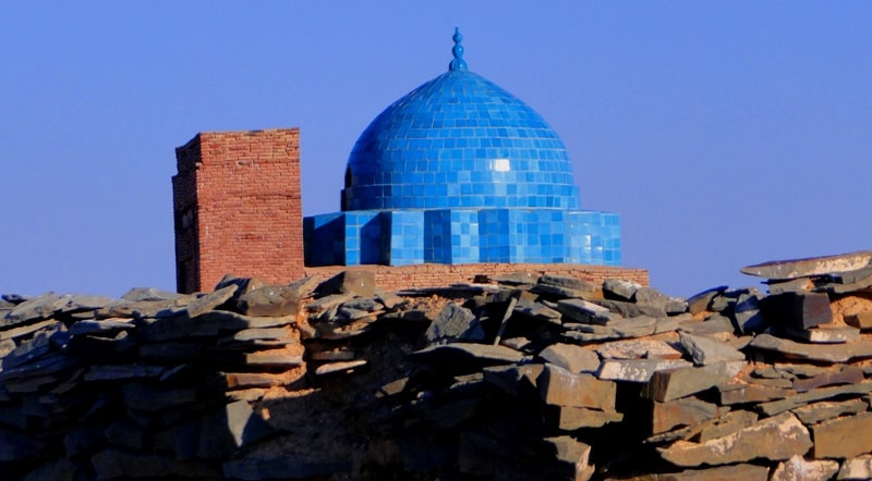 Mausoleum of Dzochi Khan.