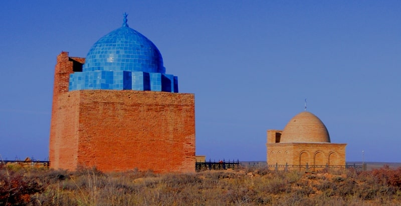 Mausoleum of Dzochi Khan.