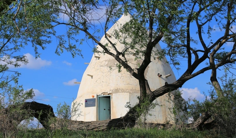 Azhe-Ata Mausoleum in Sozak.