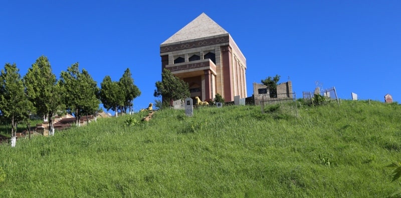 Baidibek-Ata Mausoleum.