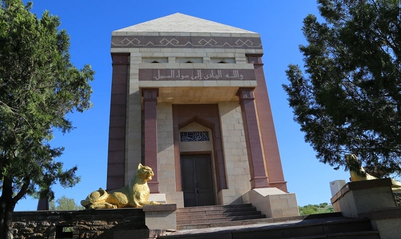 Baidibek-Ata Mausoleum.