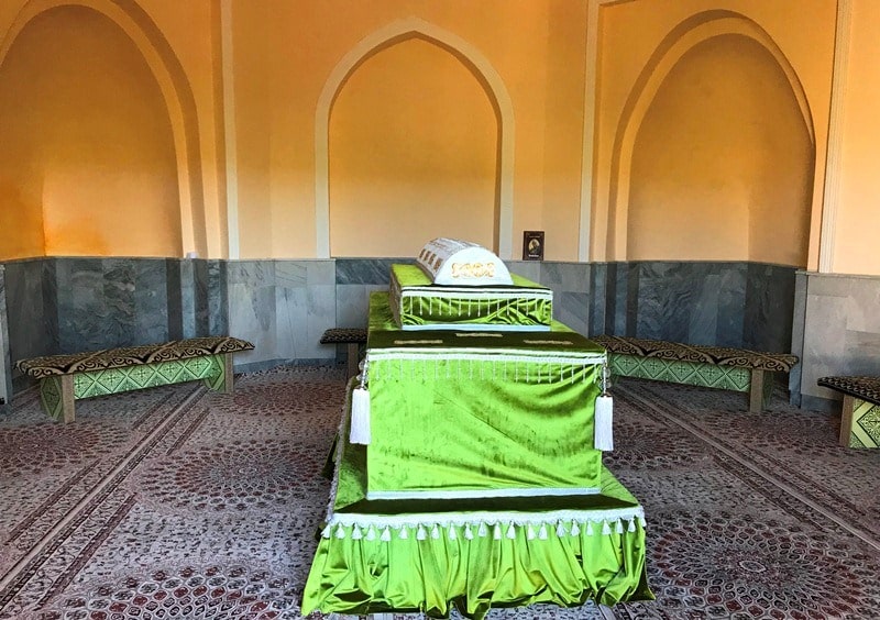 Baidibek-Ata Mausoleum.
