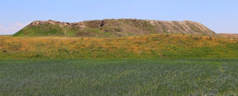 Juan-tobe ancient settlement.