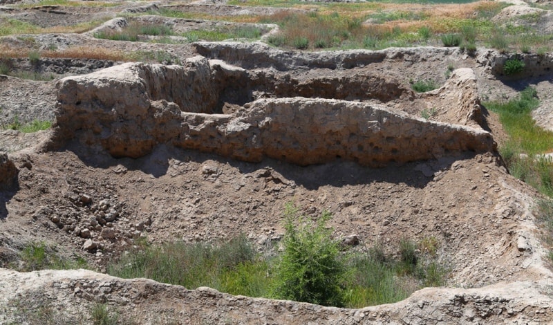 Juan-tobe ancient settlement.
