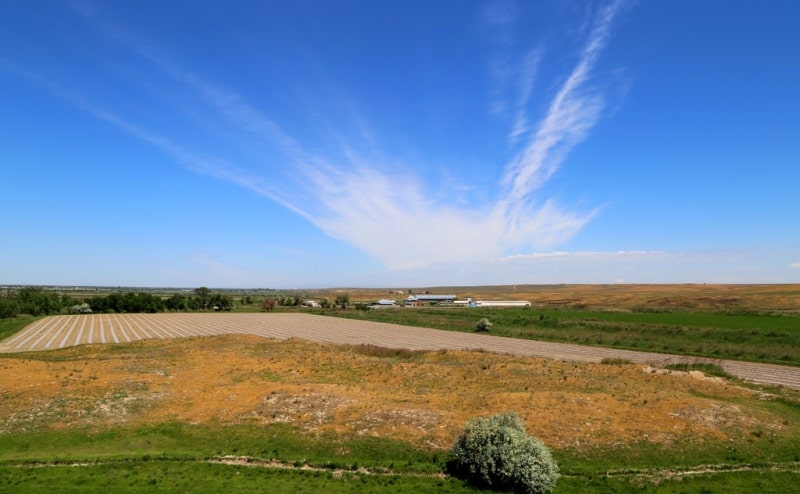 View from the ancient town of Juan Tobe.