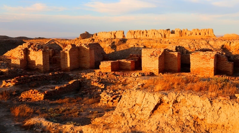 Ancient settlement Sauran.