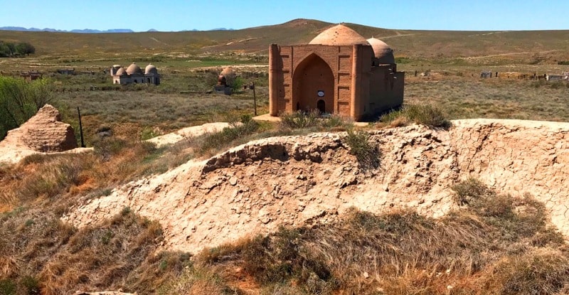 Mosque Mausoleum Ishak Baba.