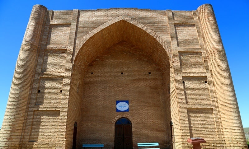 Mosque Mausoleum Ishak Baba.