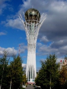 Baiterek Tower in Astana.