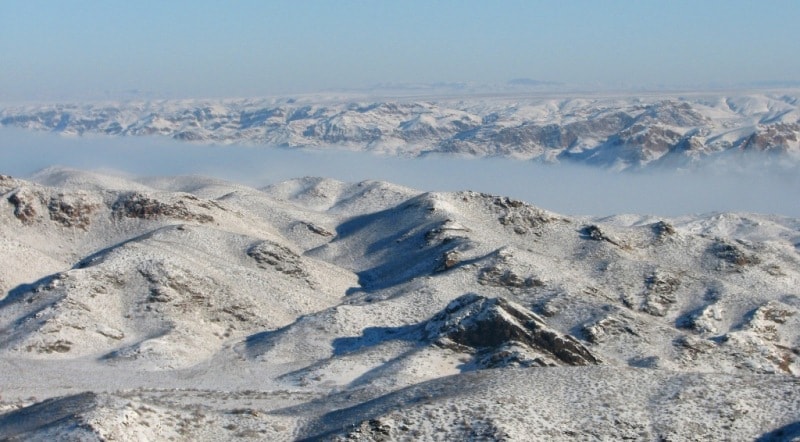 Winter vacation in Kazakhstan