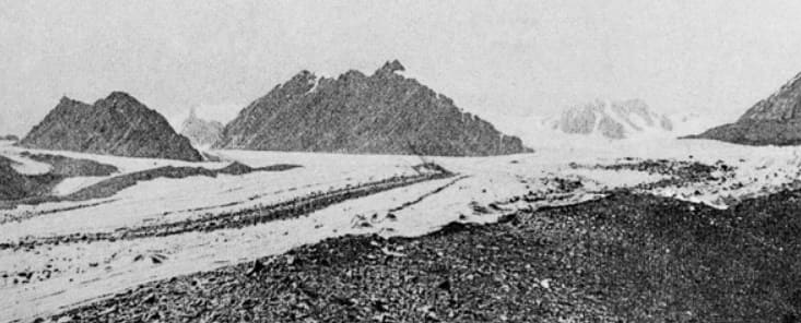 Горы Заилийский Алатау. Фотография С.Е. Дмитриева .