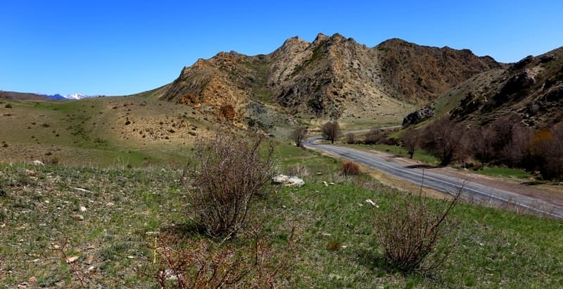 Vicinity of Altyn-Emel Pass.