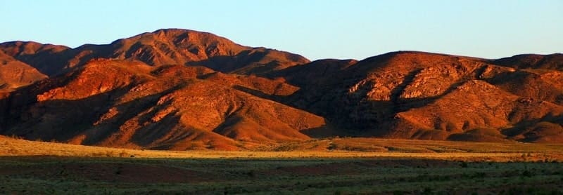 Matai Mountains and surrounding area.