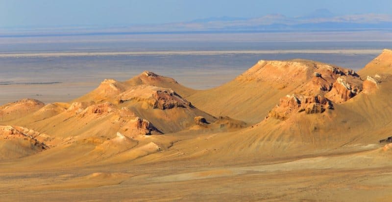 Northern Cliff of the Ustyurt Plateau.
