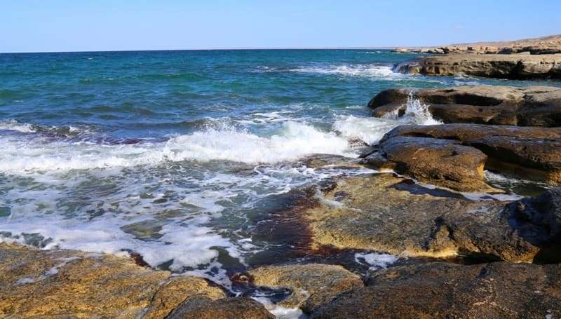 The salinity of the water in the Caspian Sea is approximately one-third that of the World Ocean.