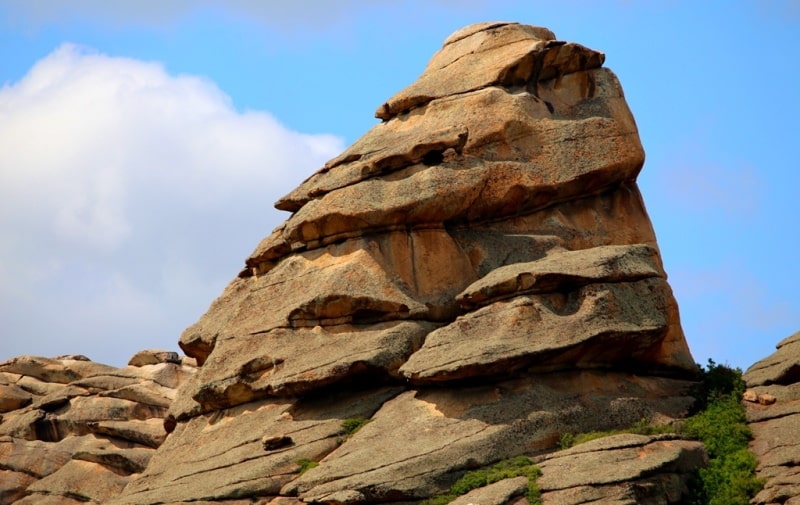 Granite massif Aiyrtau.