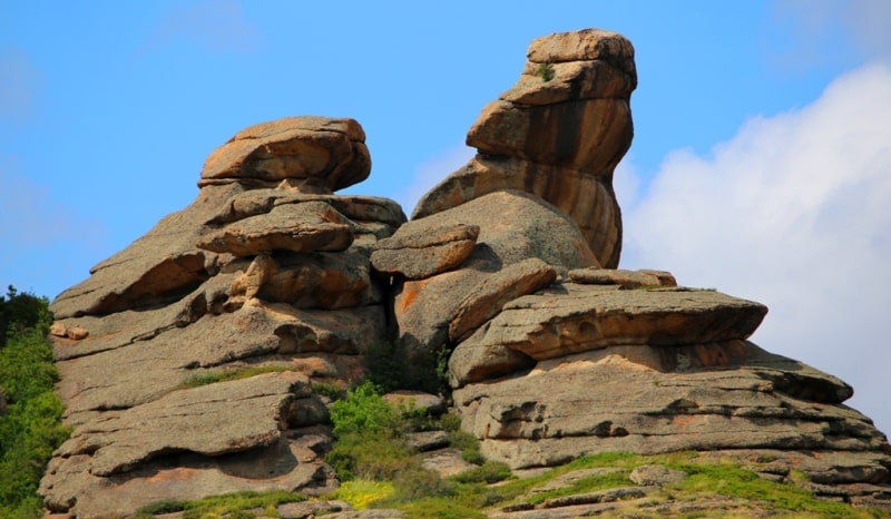 Granite massif Aiyrtau.