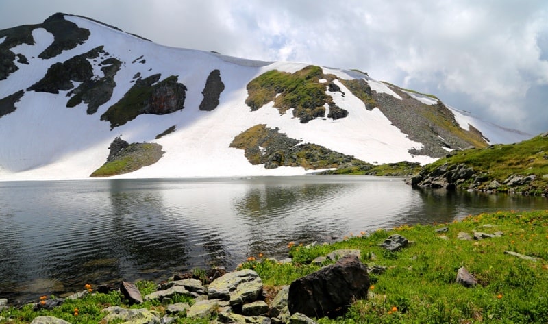 Natural sights of the Kholzun ridge.