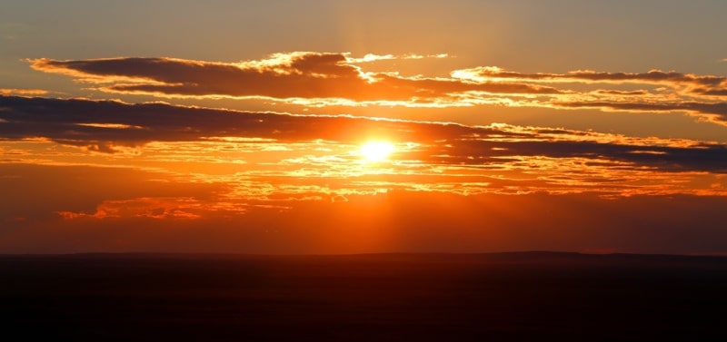 Listvyaga ridge in Kazakhstan Altai.