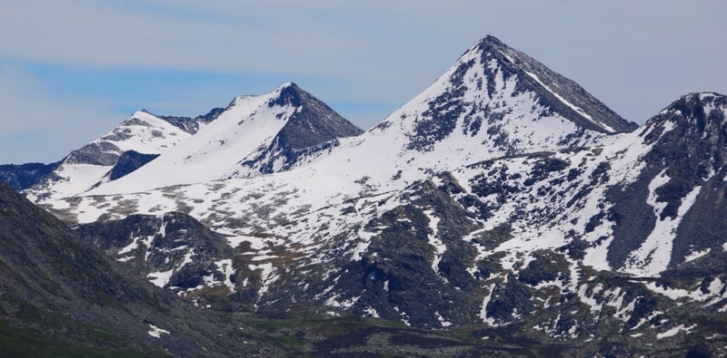 Listvyaga ridge in Kazakhstan Altai.