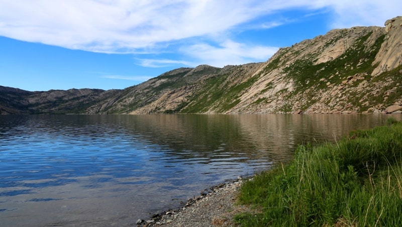 Lake Shalkar and environs.