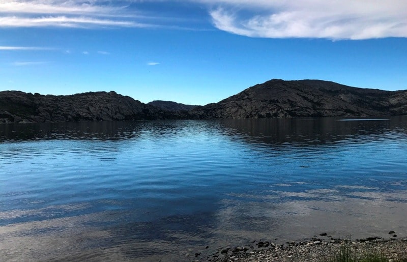 Lake Shalkar and environs.