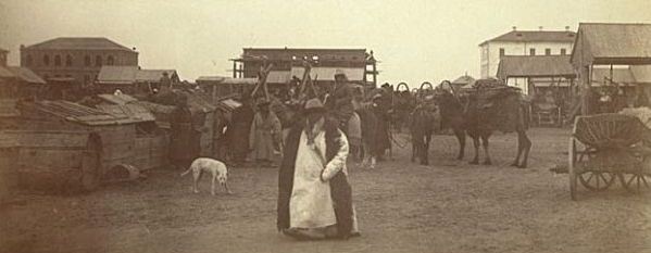 Семипалатинский базар. 1870-ые годы.