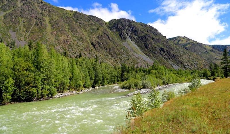  Bukhtarma river and environs.