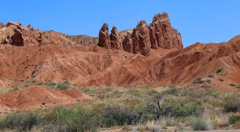 A journey through millions of years. Narrow crevices and soft lines of slopes tell of tireless work of wind and water.