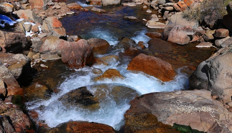 Merke River and environs.