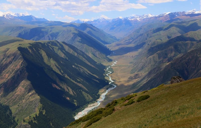 Valley of the Chilik River.