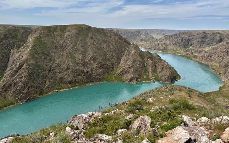 Canyons of the Ili River.