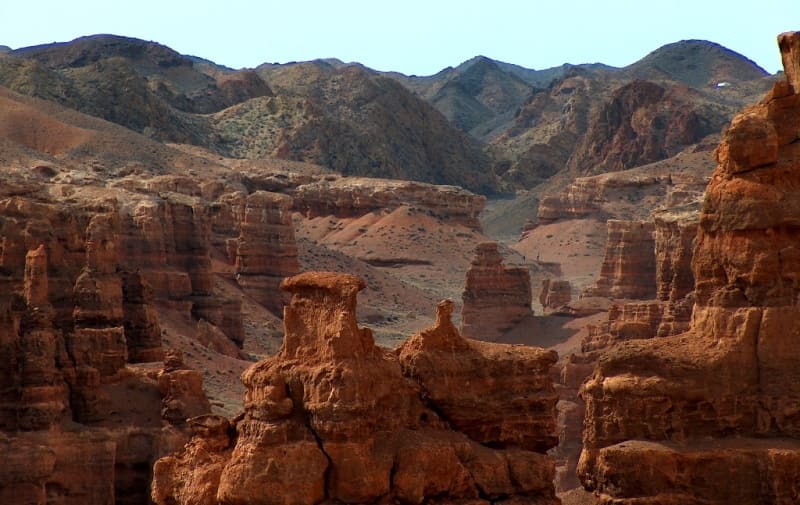 Charyn Canyon.