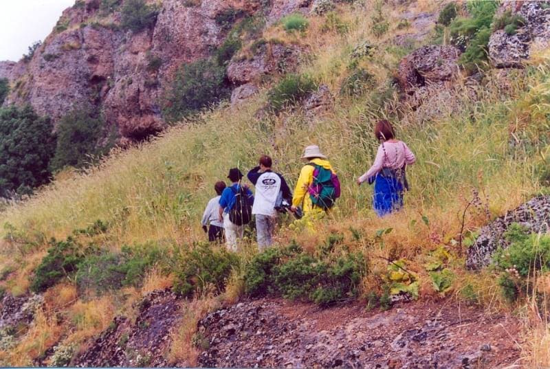 Каньон реки Аксу начинается на высоте 1500 метров над уровнем моря.