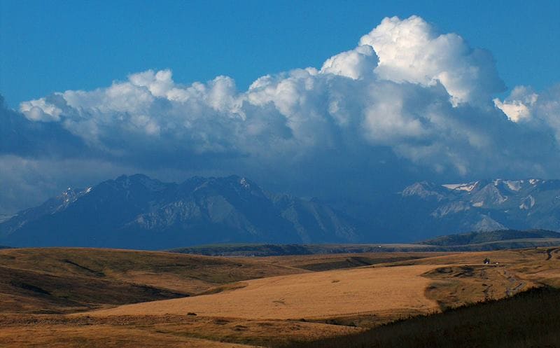Угамский хребет в заповеднике Аксу-Жабаглы.