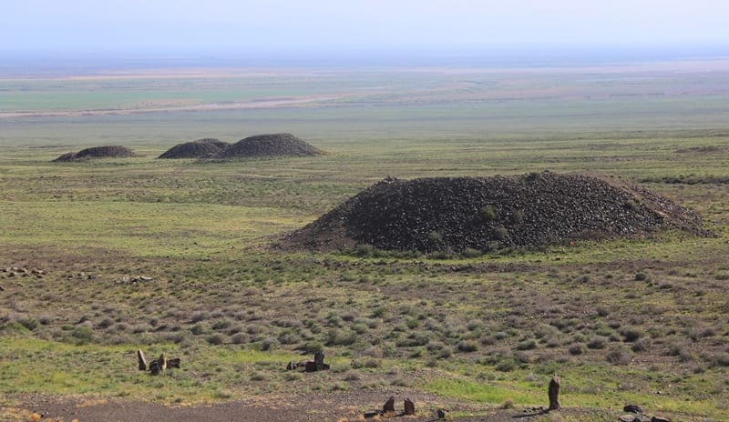 Курганы южной группы Бесшатыр. 