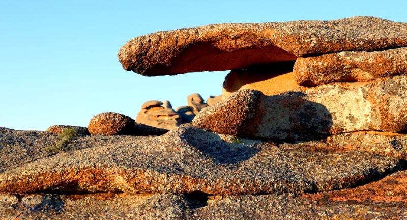 The nature of the Bayanaul mountains.