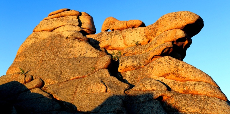 The nature of the Bayanaul mountains.