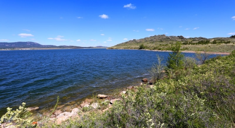 Sabyndykol lake in Bayanaul.