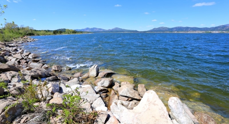 Sabyndykol lake in Bayanaul.