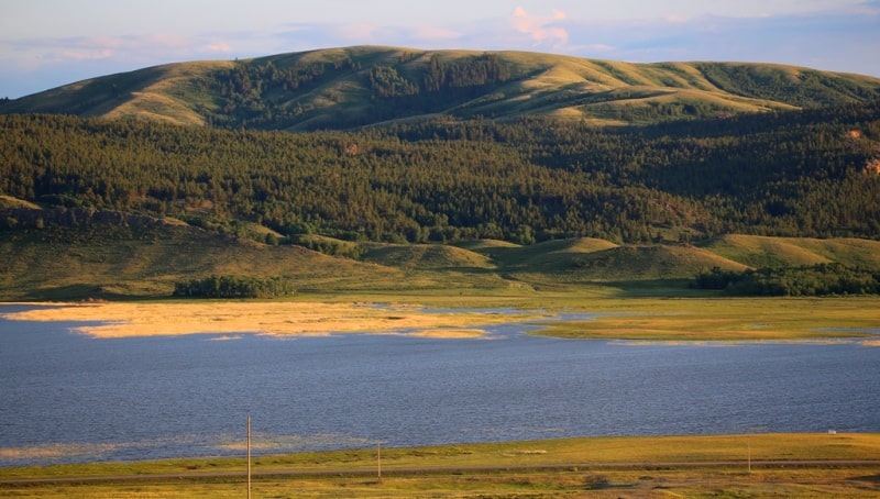 Environs of Bolshoe the lake.