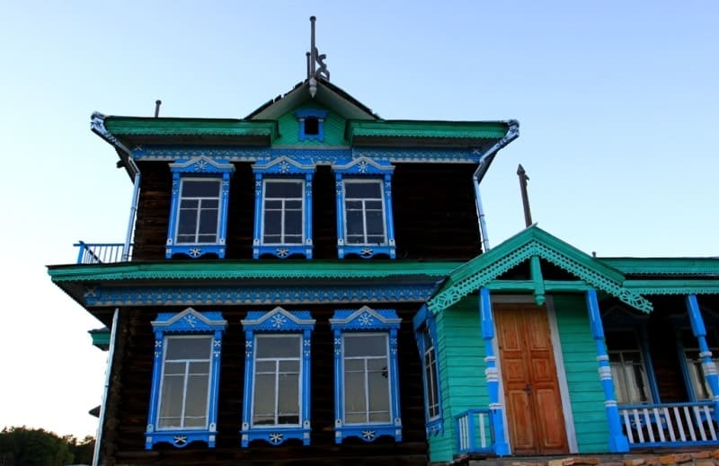 Дом лесничего в Каркаралинском природном парке. 