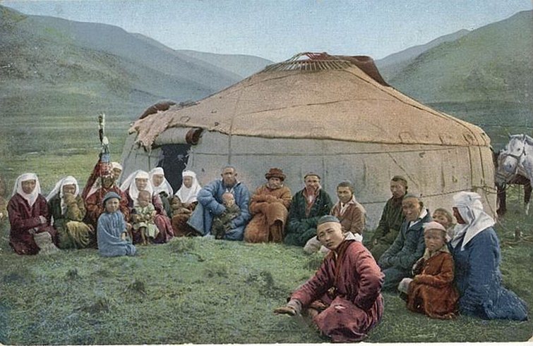 Kazakh yurt.
