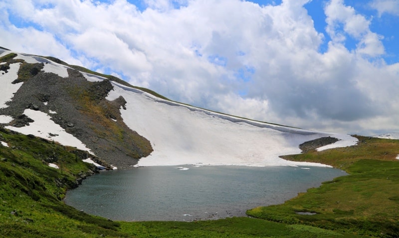 Fourth Kholzun Lake and environs.